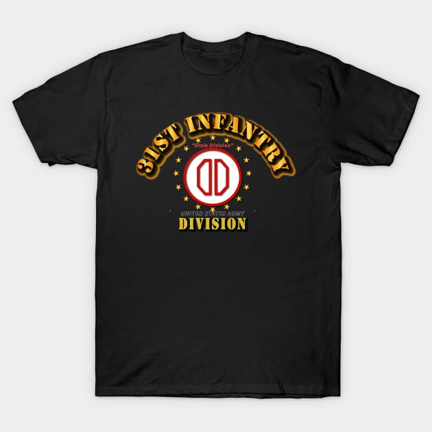 31st Infantry Division - Dixie Division T-Shirt by twix123844